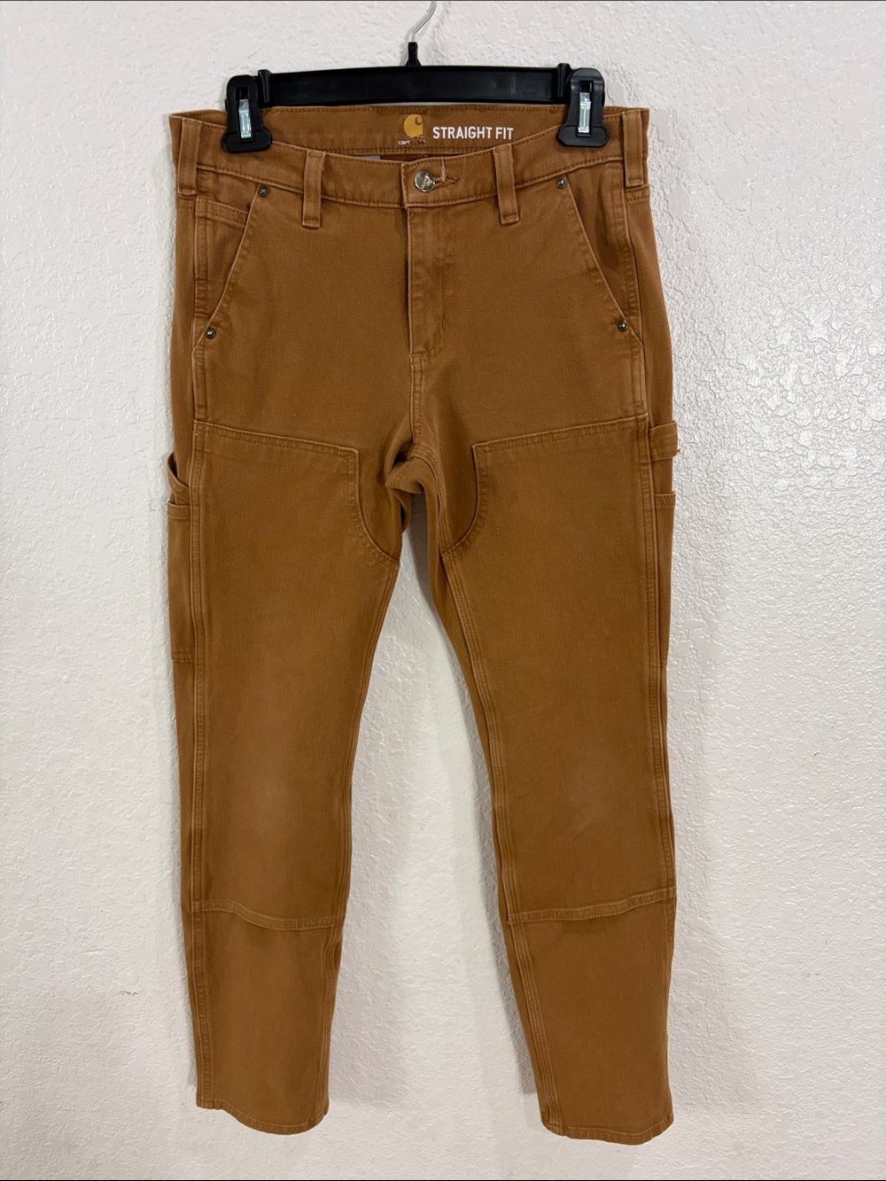 Carhartt Straight Fit Tan Work ,Size 4